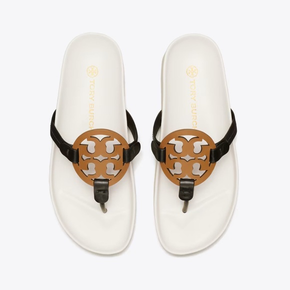 Tory Burch Shoes - Tory Burch White and Brown Sandals